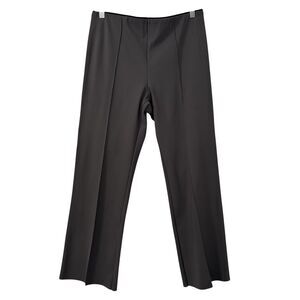 Athleta Pants Medium Gray Mercurial Crop Flare Elastic Waist Stretch Minimalist